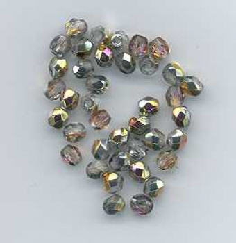 Facettenperlen firepolish, crystal-marea